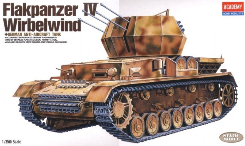Academy 13236 Wirbelwind 20MM 1/35