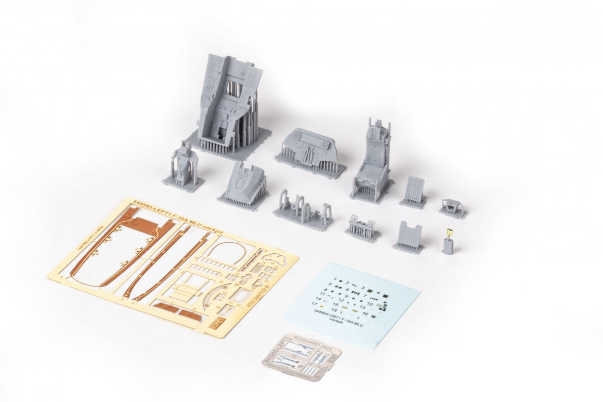 Eduard 648955 F-16A MLU cockpit PRINT KINETIC MODEL 1/48 – immagine 2