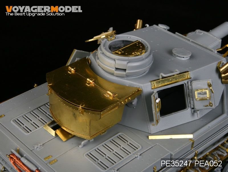 Maquette Voyager PEA052 Coffre de rangement pour char allemand Pz.Kpfw.IV de la Seconde Guerre mondiale (pour Ausf.E~J) 1/35 – image 5