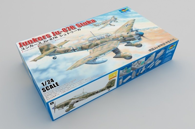 Trumpeter 02423 Junkers Ju-87R Stuka 1/24 – immagine 2
