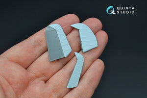 Quinta Studio QP48001 Surface de contrôle Bf 109E (pour kit Wingsy Kits) 1/48 – image 3