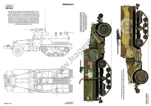 Kagero 7084 Armored Personnel Carrier M2/M3/M4 Half-Track EN/PL – immagine 4