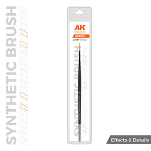 AK Interactive AKB018 AK SYNTHETIC BRUSH – LINER 17mm – image 2