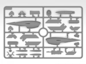 ICM 48400 Q-2A (AQM-34B) Firebee with trailer 1/48 – immagine 6