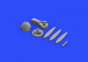 Eduard 648289 Bf 109F propeller EARLY EDUARD 1/48 – immagine 4