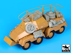 Black Dog T35104 Sd Kfz 263 accessories set 1/35 – immagine 3