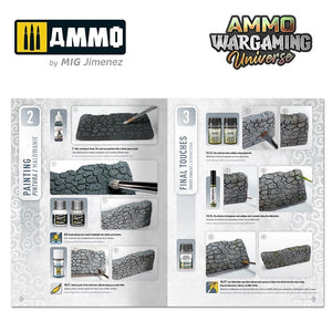 AMMO of Mig Jimenez 7930 AMMO WARGAMING UNIVERSE 11 – Create your own Rocks – immagine 7