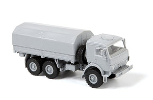 Zvezda 5074 KAMAZ K-5350 Mustang Russian 3-Axle Truck 1/72 – immagine 5