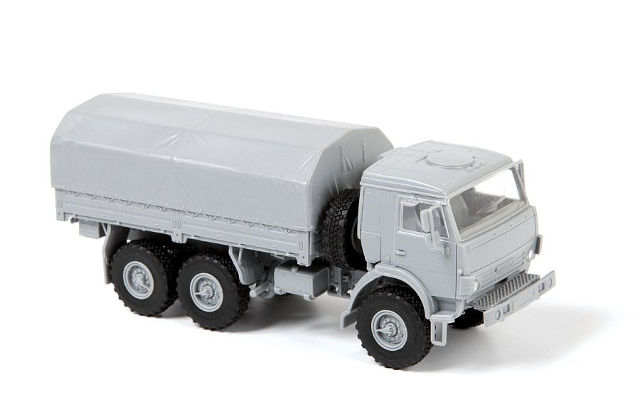 Zvezda 5074 KAMAZ K-5350 Mustang Russian 3-Axle Truck 1/72 – immagine 5