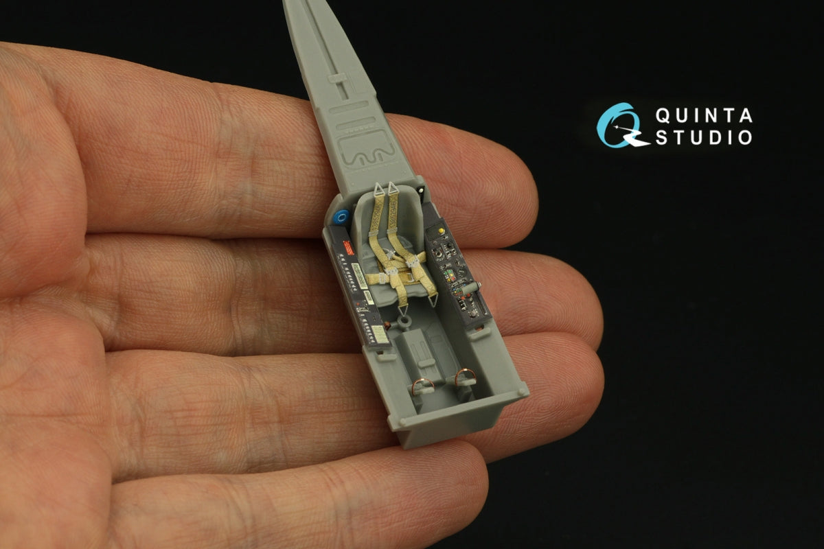 Quinta Studio QD48316 Fw 190A-4 3D-Printed &amp;amp; coloured Interior on decal paper (Hasegawa) 1/48 – zdjęcie 6