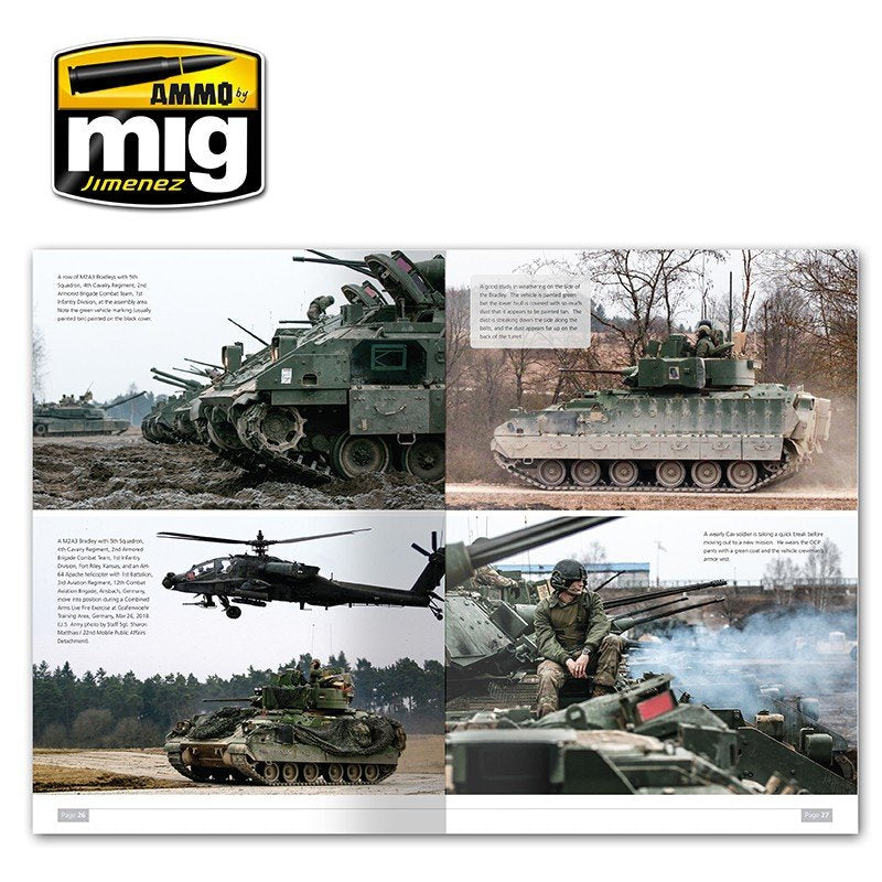 AMMO of Mig Jimenez 5951 M2A3 BRADLEY FIGHTING VEHICLE IN EUROPE IN DETAIL VOL. 1 (English) – imagen 2