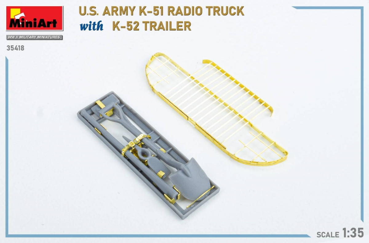 MiniArt 35418 US ARMY K-51 RADIO TRUCK WITH K-52 TRAILER. INTERIOR KIT 1/35 – Bild 20