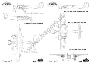 Kagero 3051 Focke-Wulf Ta 154 &amp;quot;Moskito&amp;quot; (EN) – imagen 3