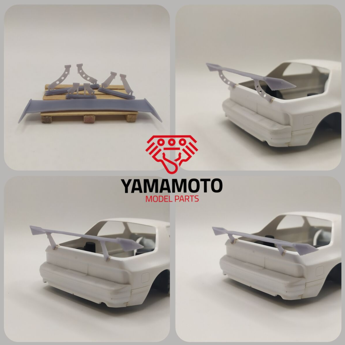 Yamamoto Model Parts YMPTUN34 GT Wing #2 1/24 – immagine 2