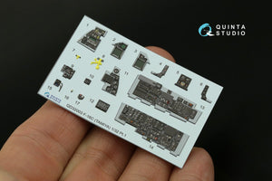 Quinta Studio QDS-32003 F-16C 3D-Printed &amp;amp; coloured Interior on decal paper ( Tamiya ) (small version) 1/32 – Bild 8