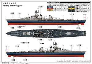 Trumpeter 05375 French Light Cruiser Georges Leygues 1/350 – immagine 4