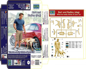 Master Box 24049 Bart and Radley (dog) 1/24 – image 2