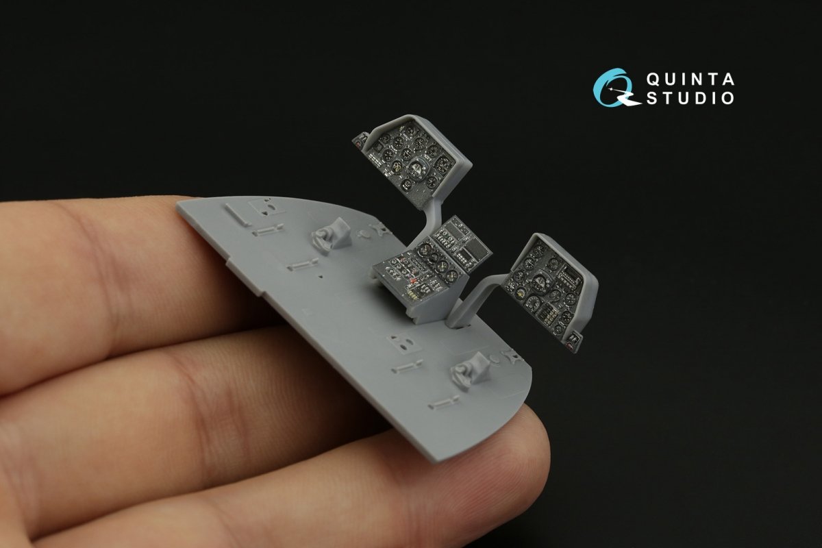 Quinta Studio QDS-48354 Mi-17 (Mi-8MT Export version) 3D-Printed &amp;amp; coloured Interior on decal paper (Zvezda) (Small version) 1/48 – zdjęcie 12