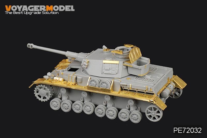 Voyager Model PE72032 WWII German Pz.Kpfw.IV Ausf.F/G basic for DRAGON 7278 1/72 – immagine 2
