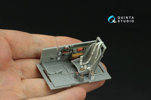Quinta Studio QD32197 P-47D Thunderbolt Bubbletop Early 3D-Printed coloured Interior on decal paper (Hasegawa) 1/32 – immagine 7