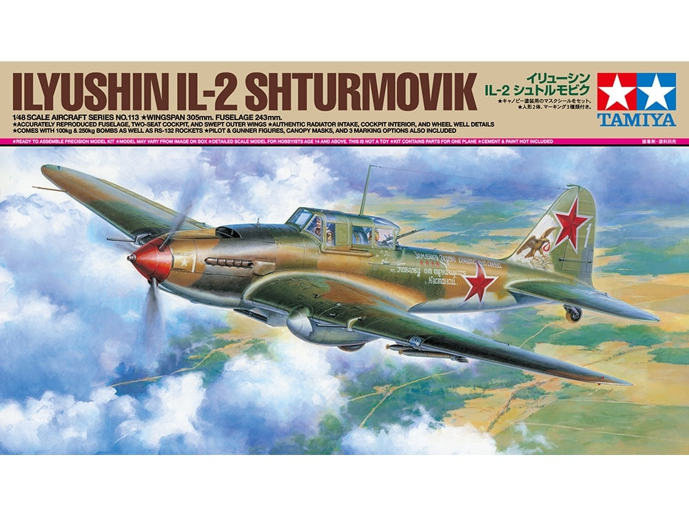 Tamiya 61113 Ilyushin Il-2 Shturmovik 1/48 – Bild 2