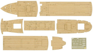Hasegawa QG51 (72151) NYK Line Hikawa Maru Wooden Deck 1/350 – immagine 2