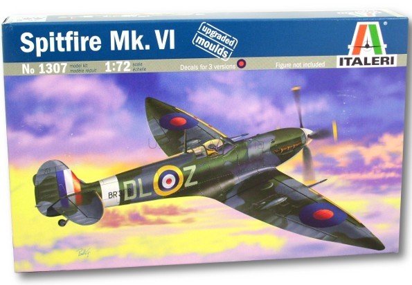 Italeri 1307 Spitfire VI 1/72