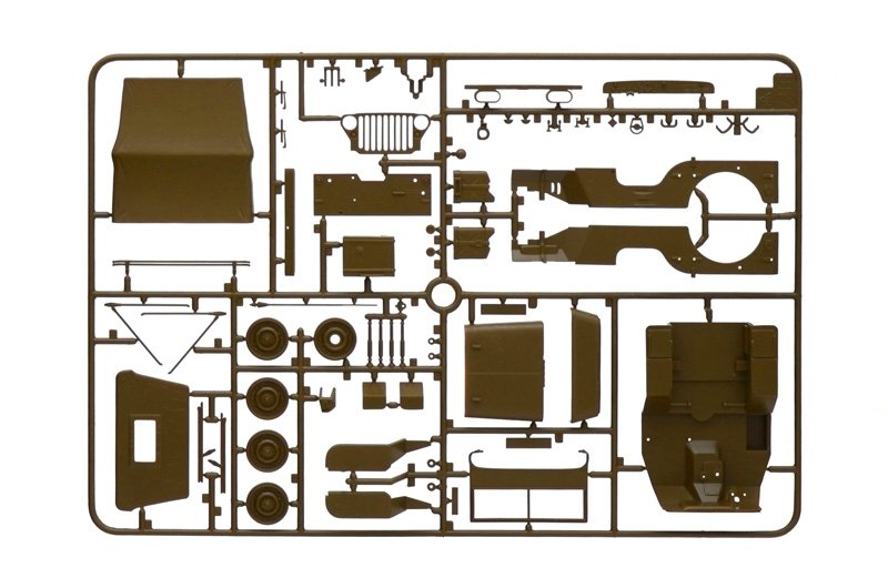 Italeri 6355 WILLYS JEEP 1/4 TON 4X4 ARMA DEI CARABINIERI 1/24 – imagen 5