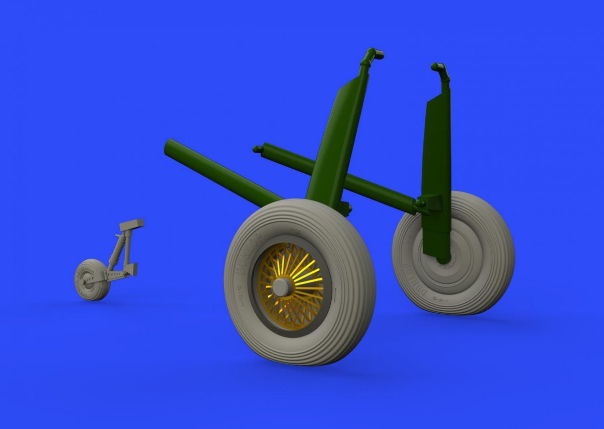 Eduard 648343 Walrus Mk. I wheels AIRFIX 1/48 – imagen 4