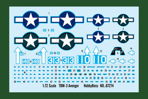 Hobby Boss 87274 TBM-3 Avenger 1/72 – immagine 4