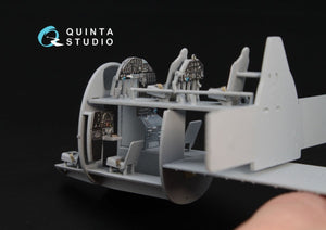 Quinta Studio QD72005 Pe-8/TB-7 3D-Printed &amp;amp; coloured Interior on decal paper for Zvezda 1/72 – immagine 7