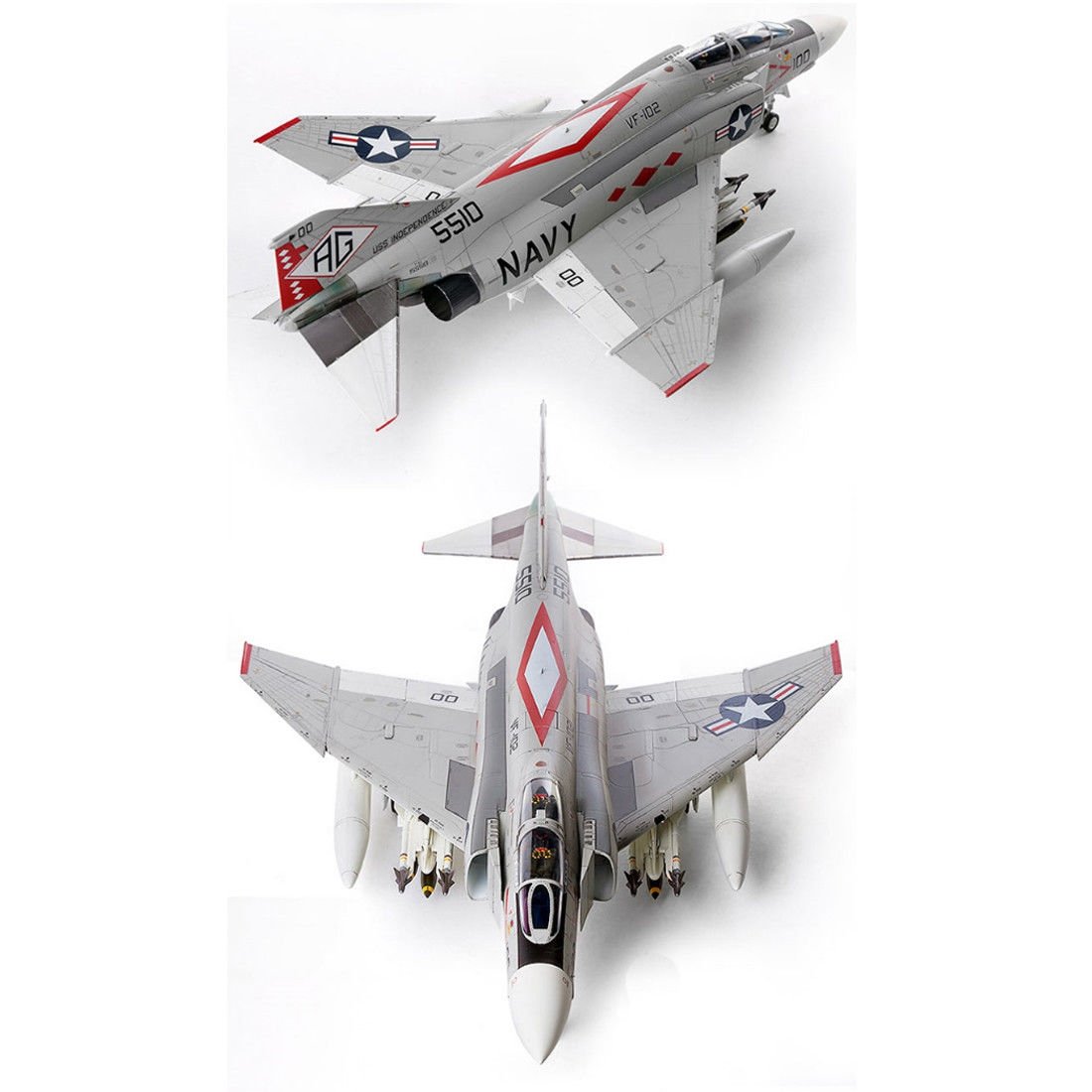 Academy 12323 USN F-4J VF-102 Diamondbacks 1/48 – Bild 8