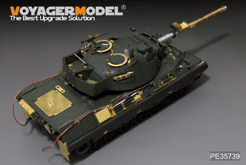 Voyager Model PE35739 Modern German Leopard1A5 MBT B ver include Gun barrel (For MENG TS-015) 1/35 – immagine 2