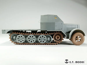 E.T. Model P35-132 WWII German Sd.Kfz.7(8t) Sagged Front Wheels &amp;amp; Spare Wheel Type.1 for Dragon / Trumpeter kit 1/35 – immagine 5