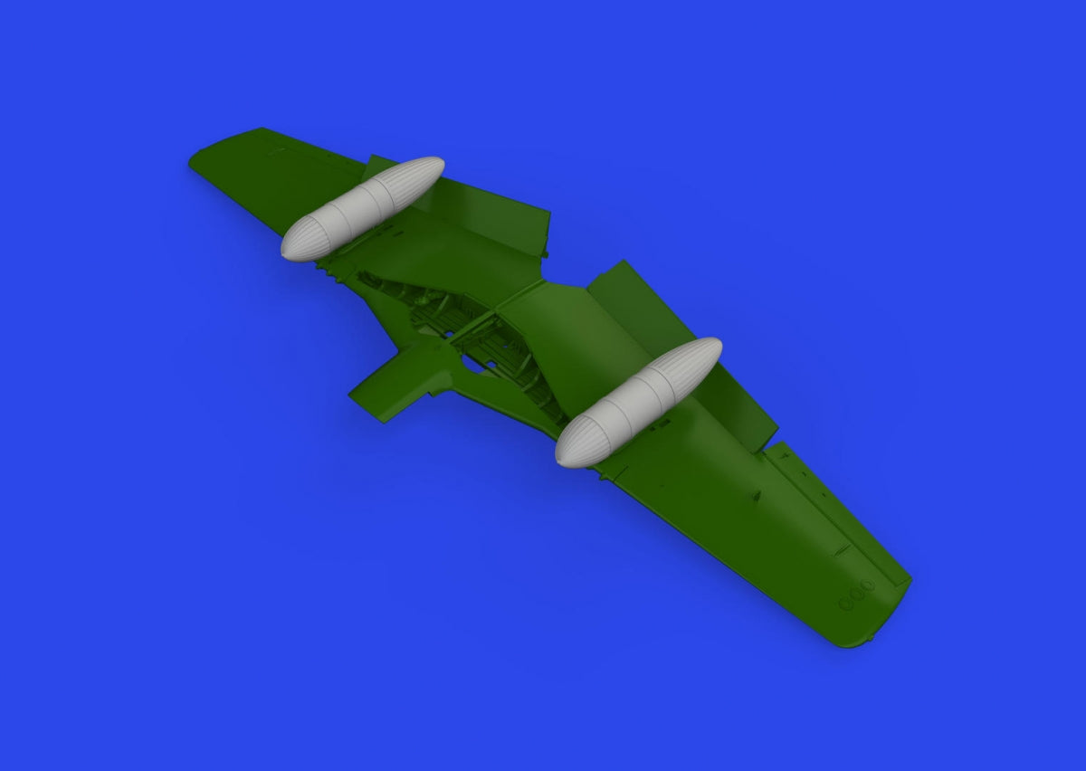 Eduard 672374 P-51D 108gal paper drop tanks PRINT EDUARD 1/72 – image 3