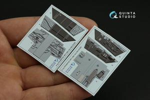 Quinta Studio QD32156 F/A-18D late 3D-Printed &amp;amp; coloured Interior on decal paper (Academy) 1/32 – zdjęcie 7