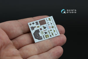 Quinta Studio QD48482 P-51B/C (Late) 3D-Printed coloured Interior on decal paper (Tamiya) 1/48 – imagen 5