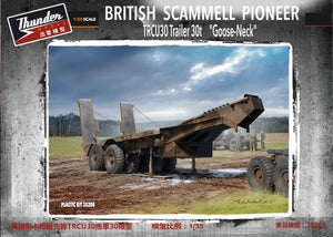 Thunder Model 35208 British Scammell Pioneer TRCU30 Trailer 30t &amp;quot;Goose-Neck&amp;quot; 1/35