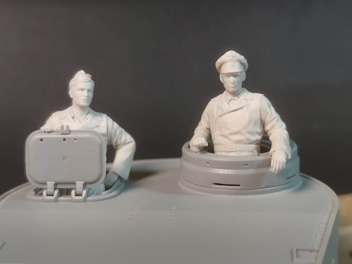 Panzer Art FI35-179 Ensemble de tourelle Waffen-SS (char Tigre) 1/35