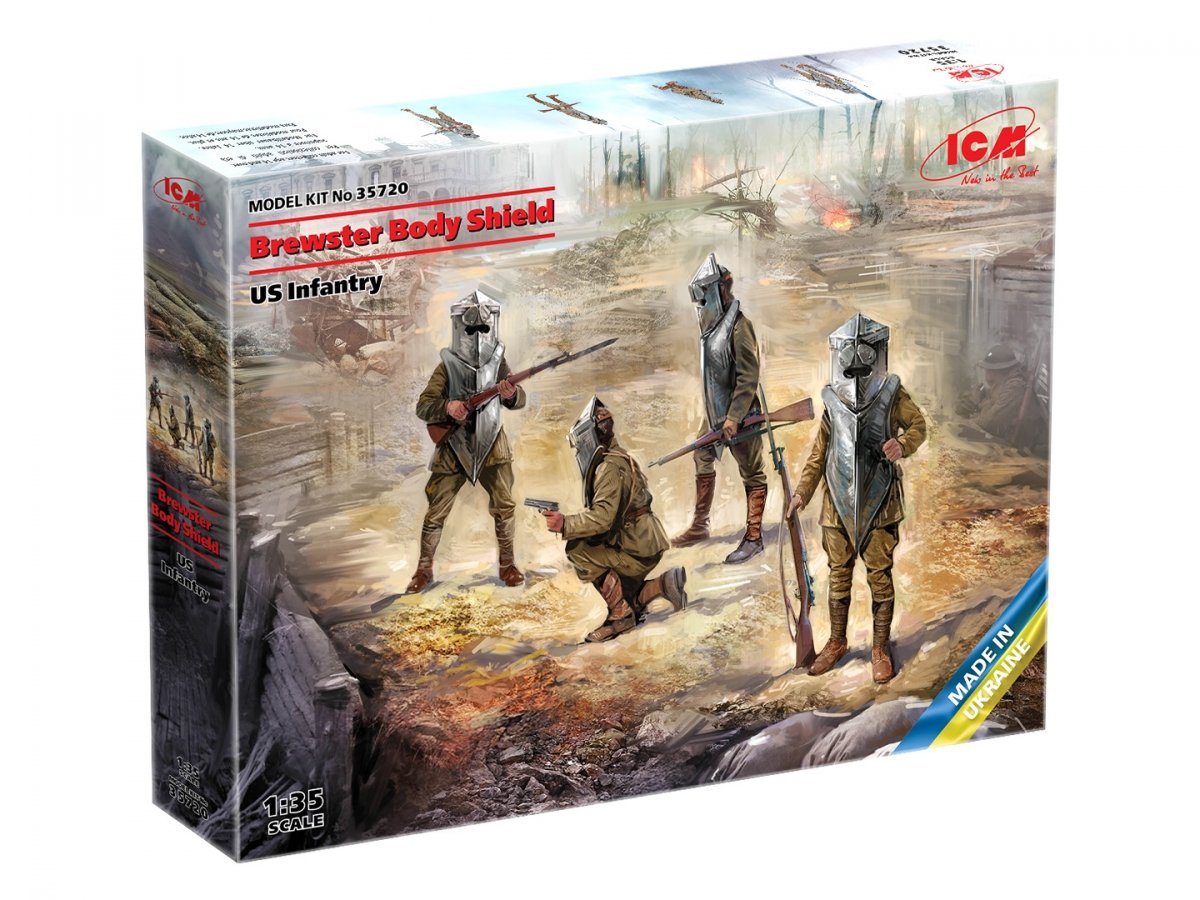 ICM 35720 Brewster Body Shield, US Infantry 1/35 – immagine 2