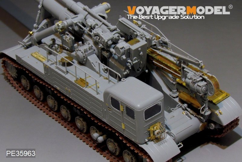 Voyager Model PE35963 Modern Soviet 2A3 Kondensator 2P 406mm S.P.H Upgrade set For TRUMPETER 09529 1/35 – Bild 10