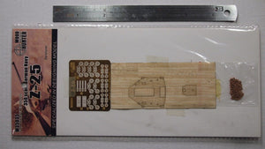 Wood Hunter W35035 Wood deck German Zerstorer Z-25 for Trumpeter 05321 1/350 – immagine 2