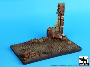 Black Dog D35019 Street with ruined wall 1/35 – zdjęcie 5