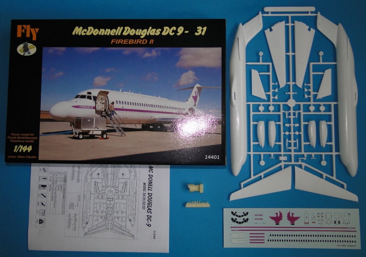 Fly 14401 McDonnell Douglas DC-9-31 Firebird II 1/144 – zdjęcie 2