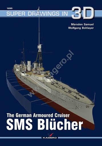 Kagero 16065 The German Armoured Cruiser SMS Blücher EN