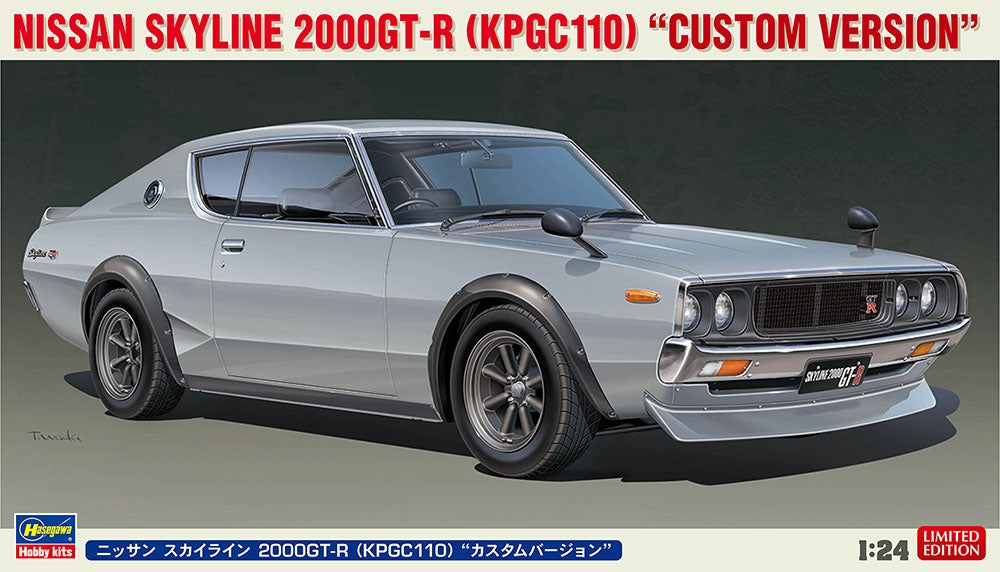 Hasegawa 20669 NISSAN SKYLINE 2000GT-R (KPGC110) VERSION PERSONNALISÉE 1/24 – image 2