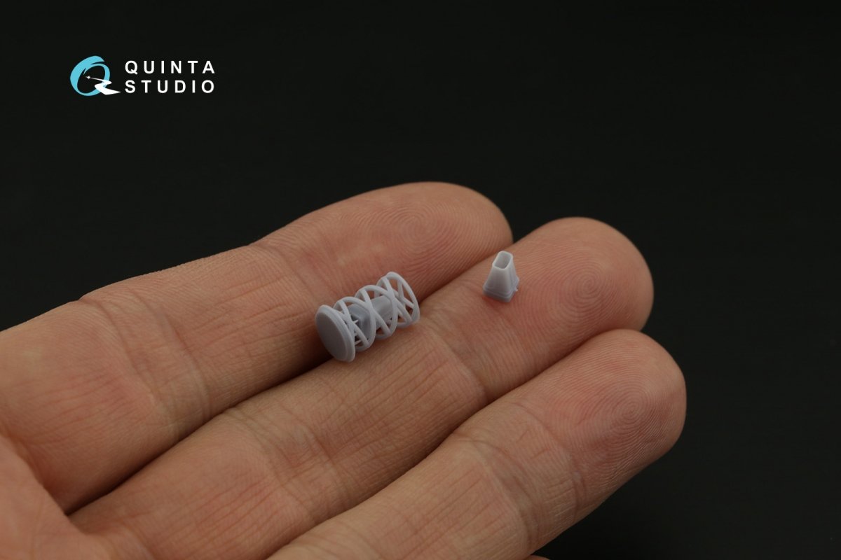Quinta Studio QD+48371 F-4E with DMAS 3D-Printed &amp;amp; coloured Interior on decal paper (Meng) (with 3D-printed resin parts) 1/48 – immagine 11