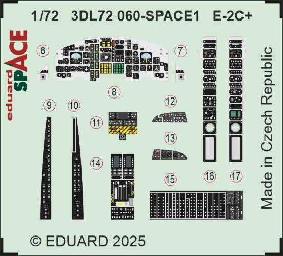 Eduard 3DL72060 E-2C+ SPACE HELLER 1/72 – image 3