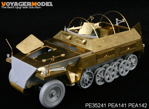 Voyager Model PEA142 WWII German Sd.Kfz.250 NEU Amour Plate (For DRAGON Kit) 1/35 – Bild 6