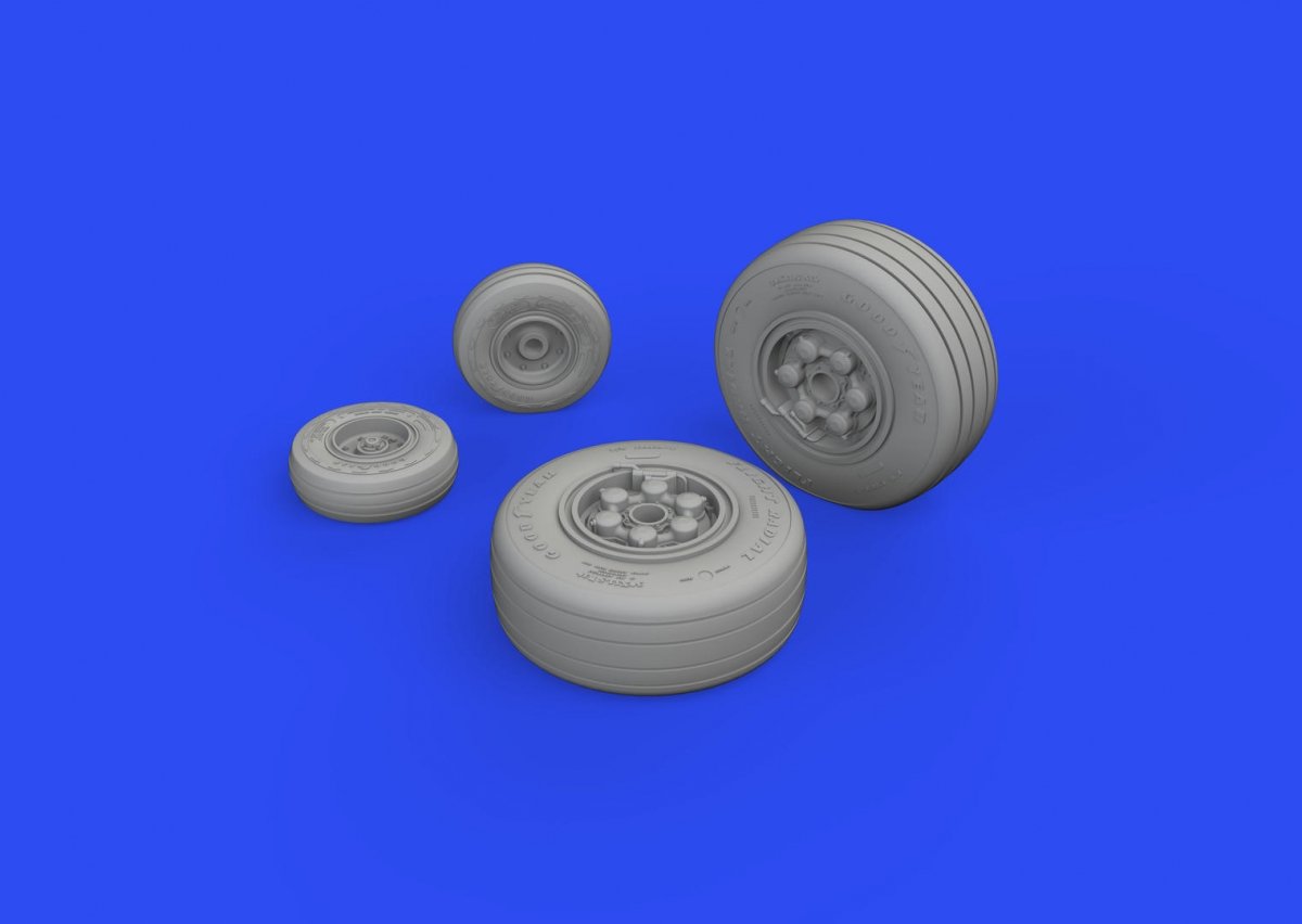 Eduard 632171 Tornado GR.4 wheels ITALERI 1/32 – image 2